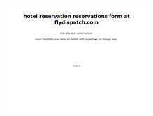 Tablet Screenshot of flydispatch.com